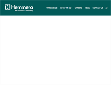 Tablet Screenshot of hemmera.com